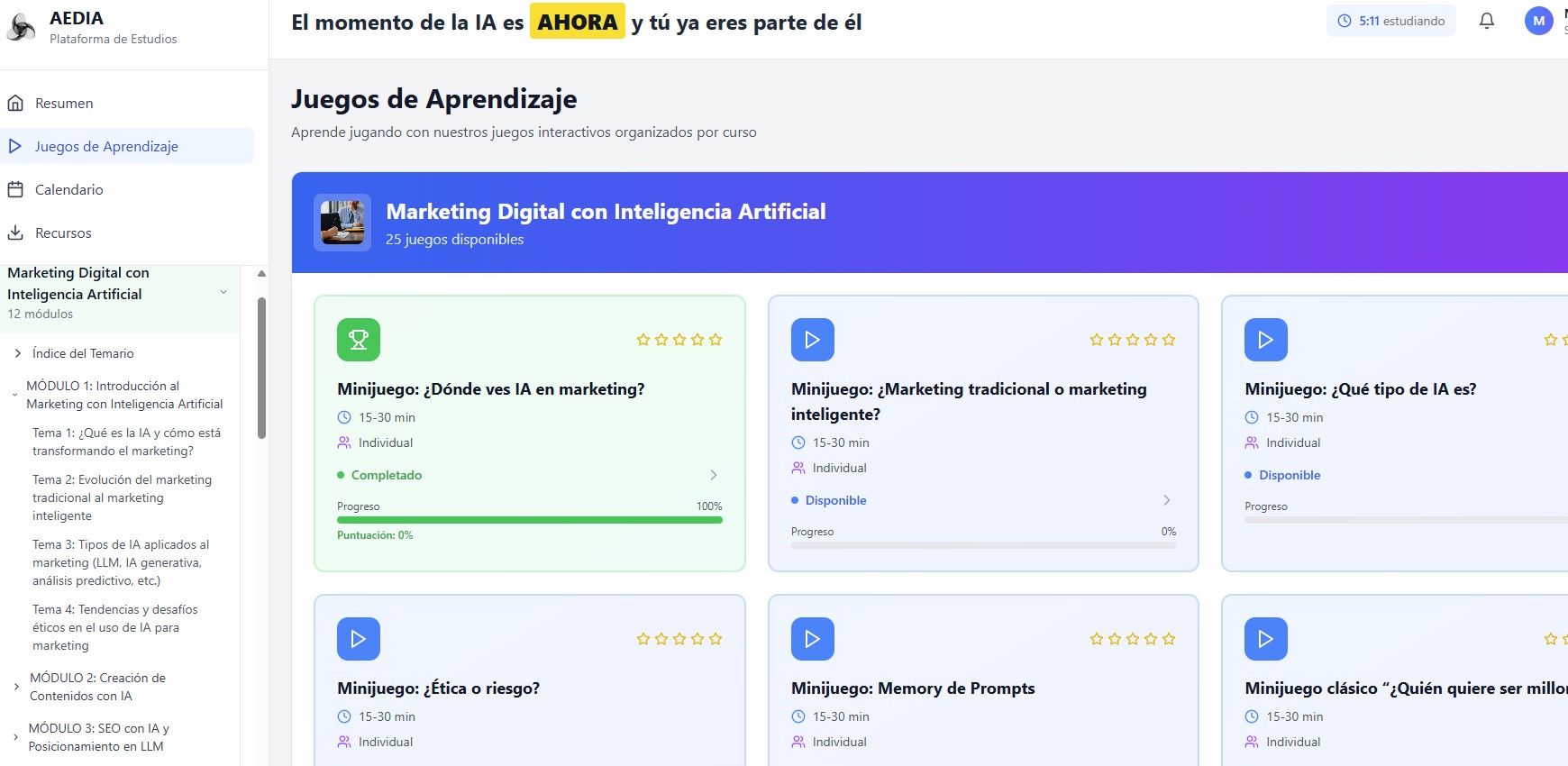 Testimonio de formación AEDIA - imagen 1
